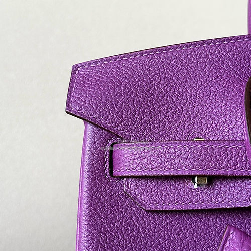 Hermès Birkin 25/30/35cm, handcrafted with togo  leather –Anemone Purple