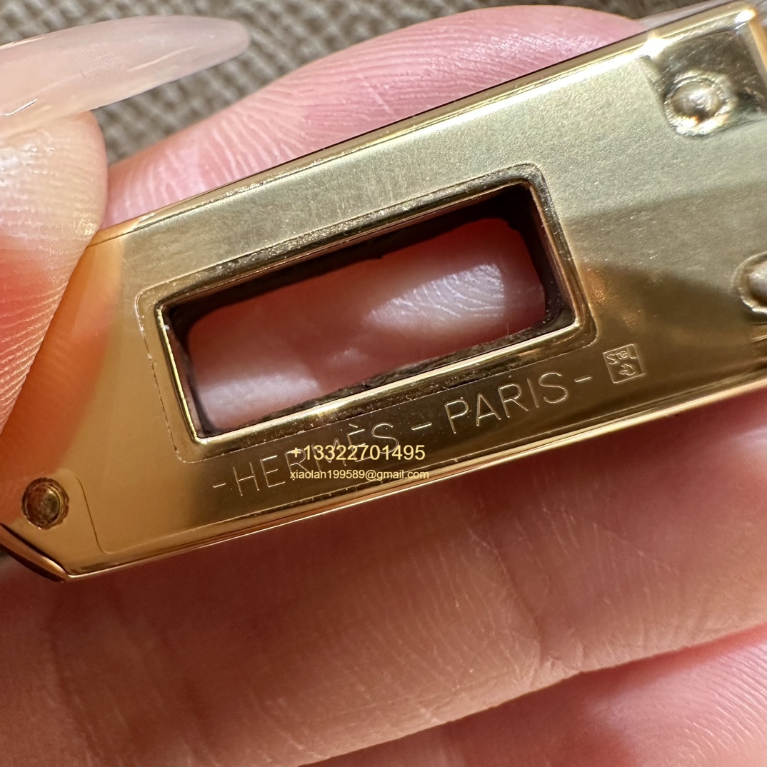 Hermès Mini Kelly II Handbag in Elephant Gray Made from Epsom Cowhide Leather, Purely Handcrafted, High-End Customization Edition