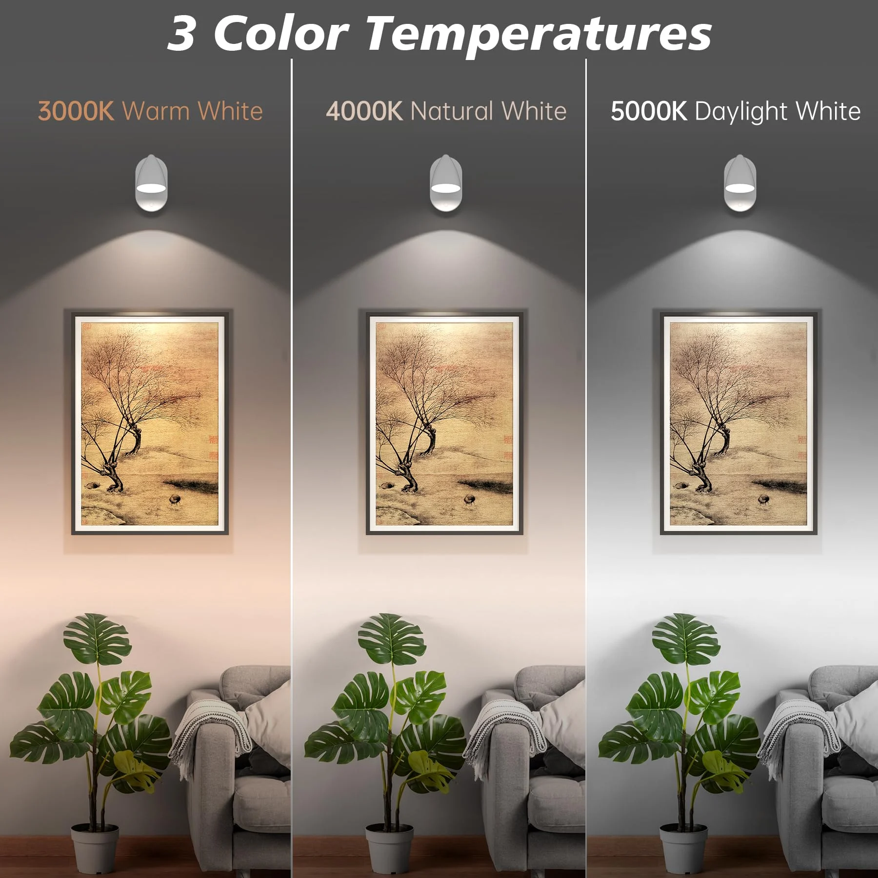 Rechargeable LED Spotlight Indoor