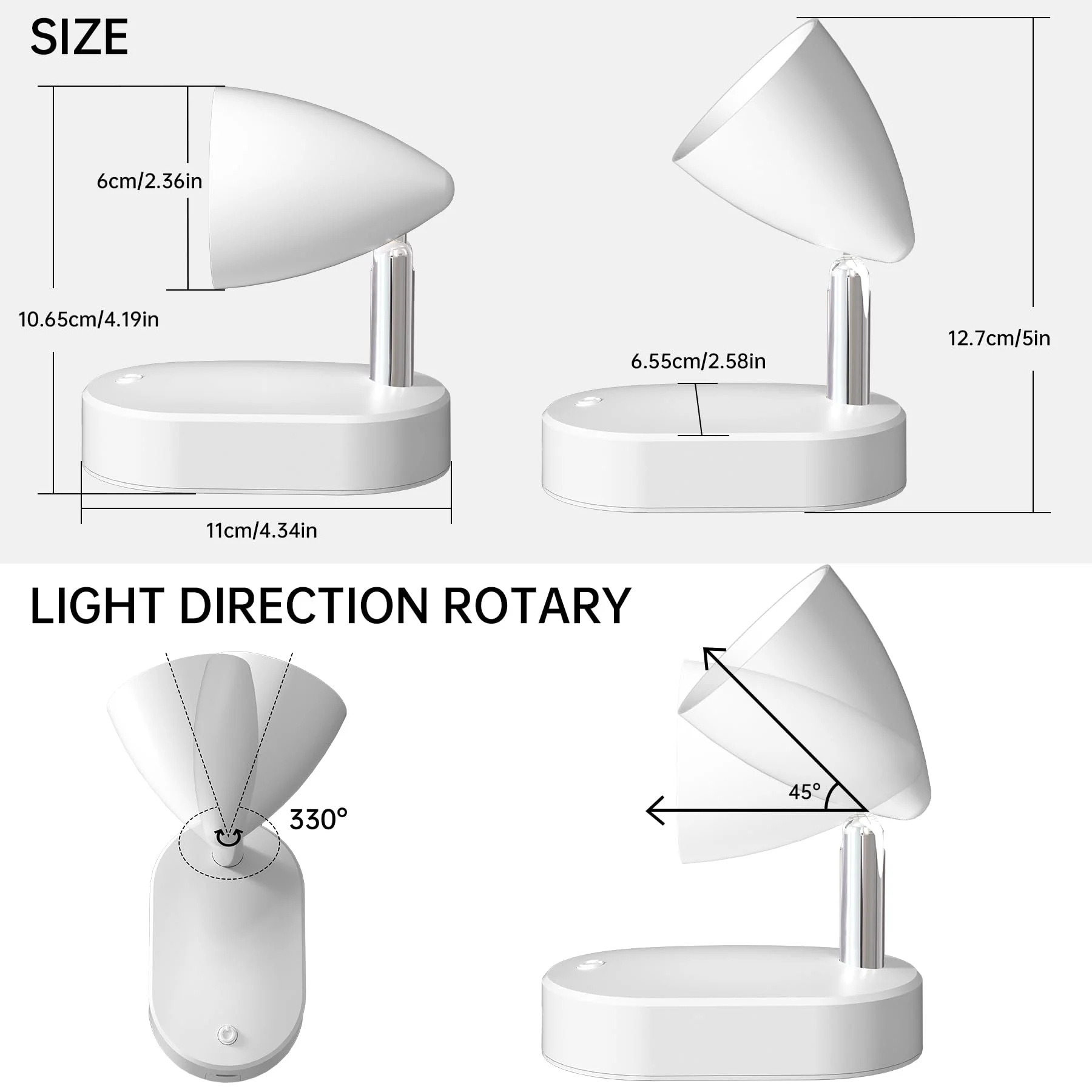 Rechargeable LED Spotlight Indoor