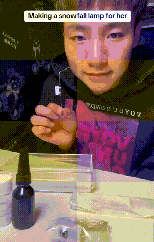 Snow Scene Night Light