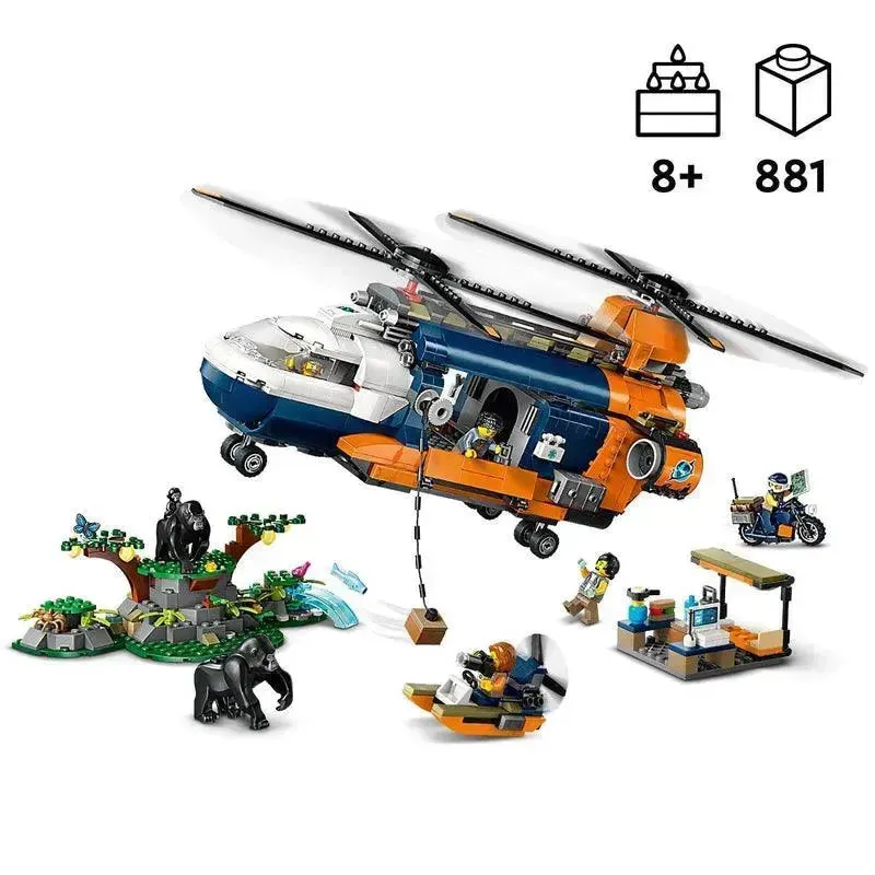 LEGO Helicopter & Explorer Basis 60437 City