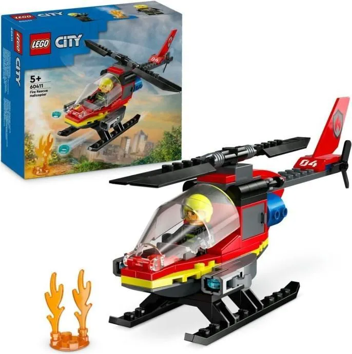 LEGO Brandweer helikopter 60411 City