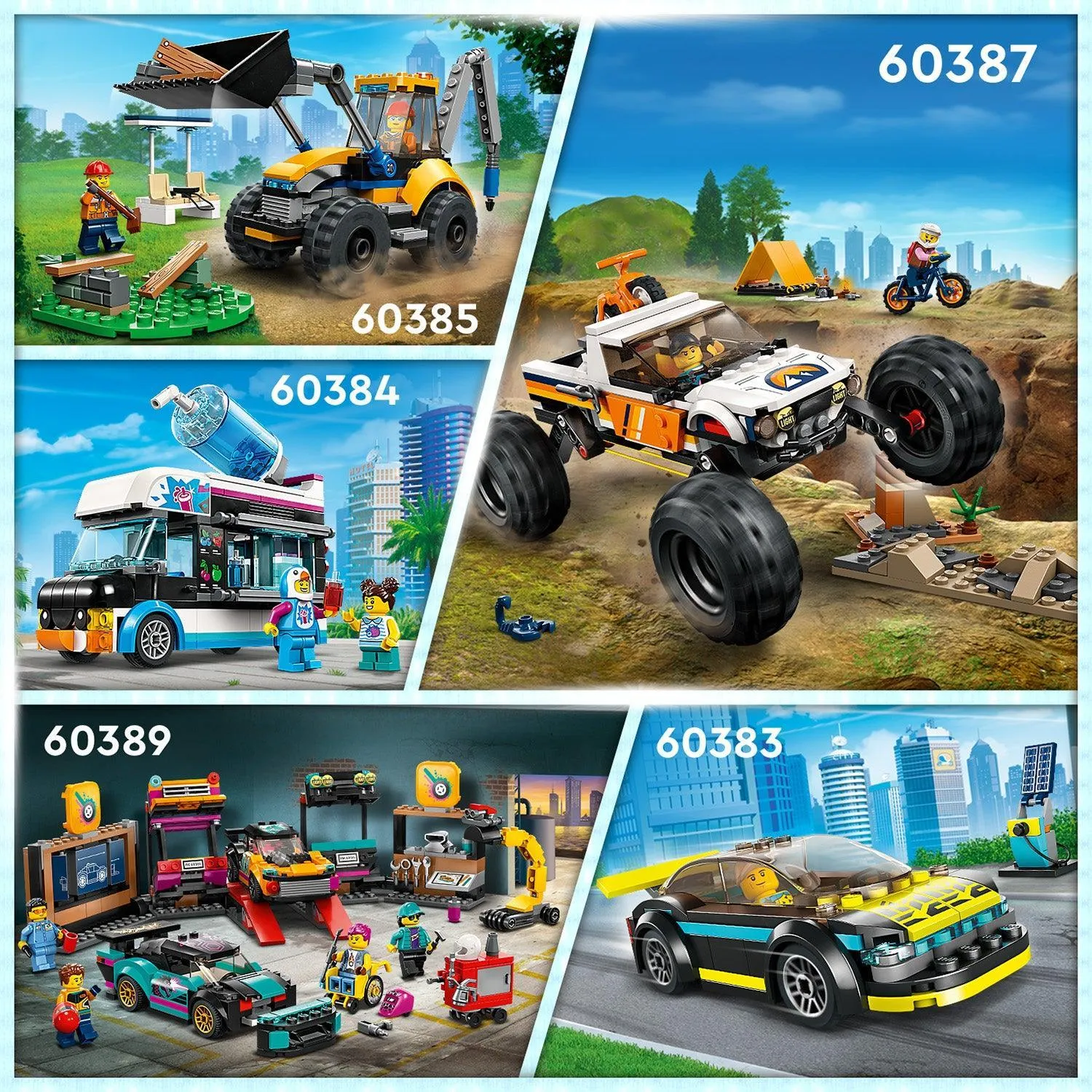 LEGO 4x4 offroad-avonturen 60387 City