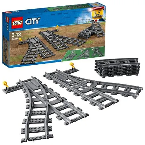 LEGO Treinbaan Wissels 60238 City Treinen