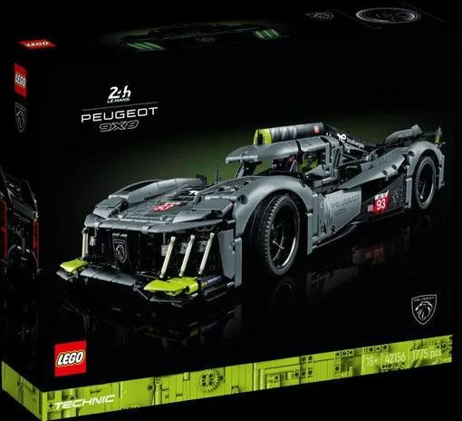 LEGO Peugeot 9x8 hypercar 42156 Technic