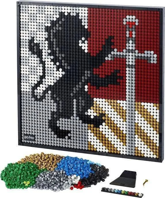 LEGO Harry Potter Zweinstein schild van Griffoendor 31201 Art