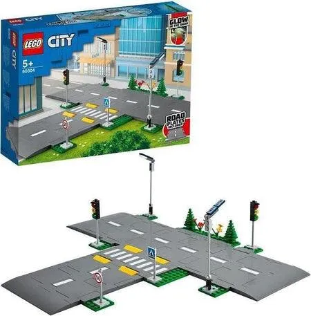 LEGO Wegenplaten NIEUW MODEL 60304 City Ville