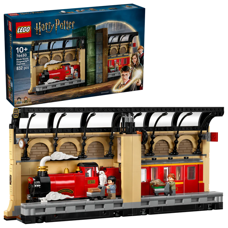 LEGO Zweinstein Express boekensteun 76450 Harry Potter