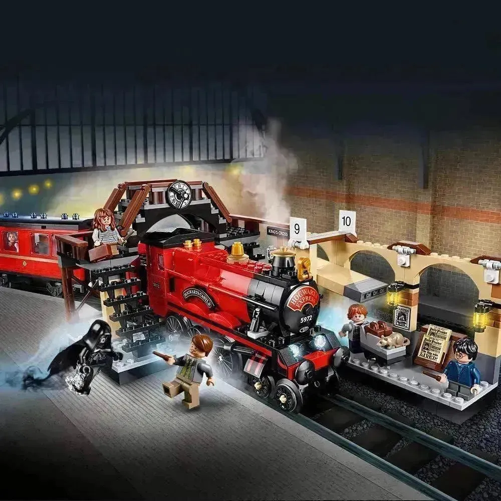 LEGO Zweinstein Express Trein vertrekt vanaf King's Cross Station 75955 Harry Potter