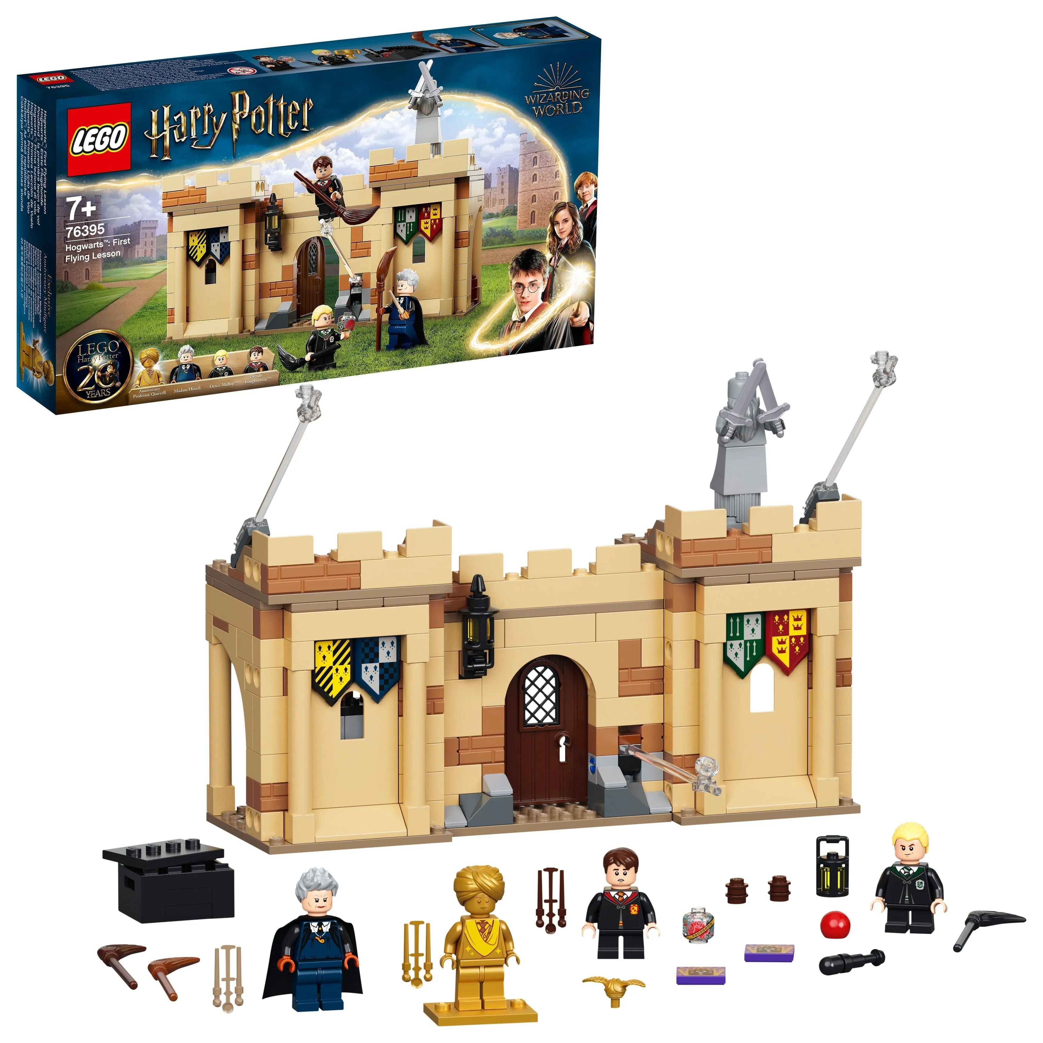 LEGO Zweinstein Eerste vliegles 76395 Harry Potter