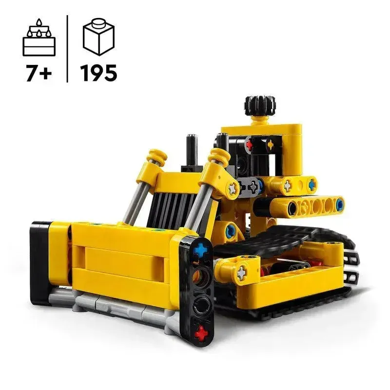 LEGO Bulldozer voor zwaar werk 42163 Technic