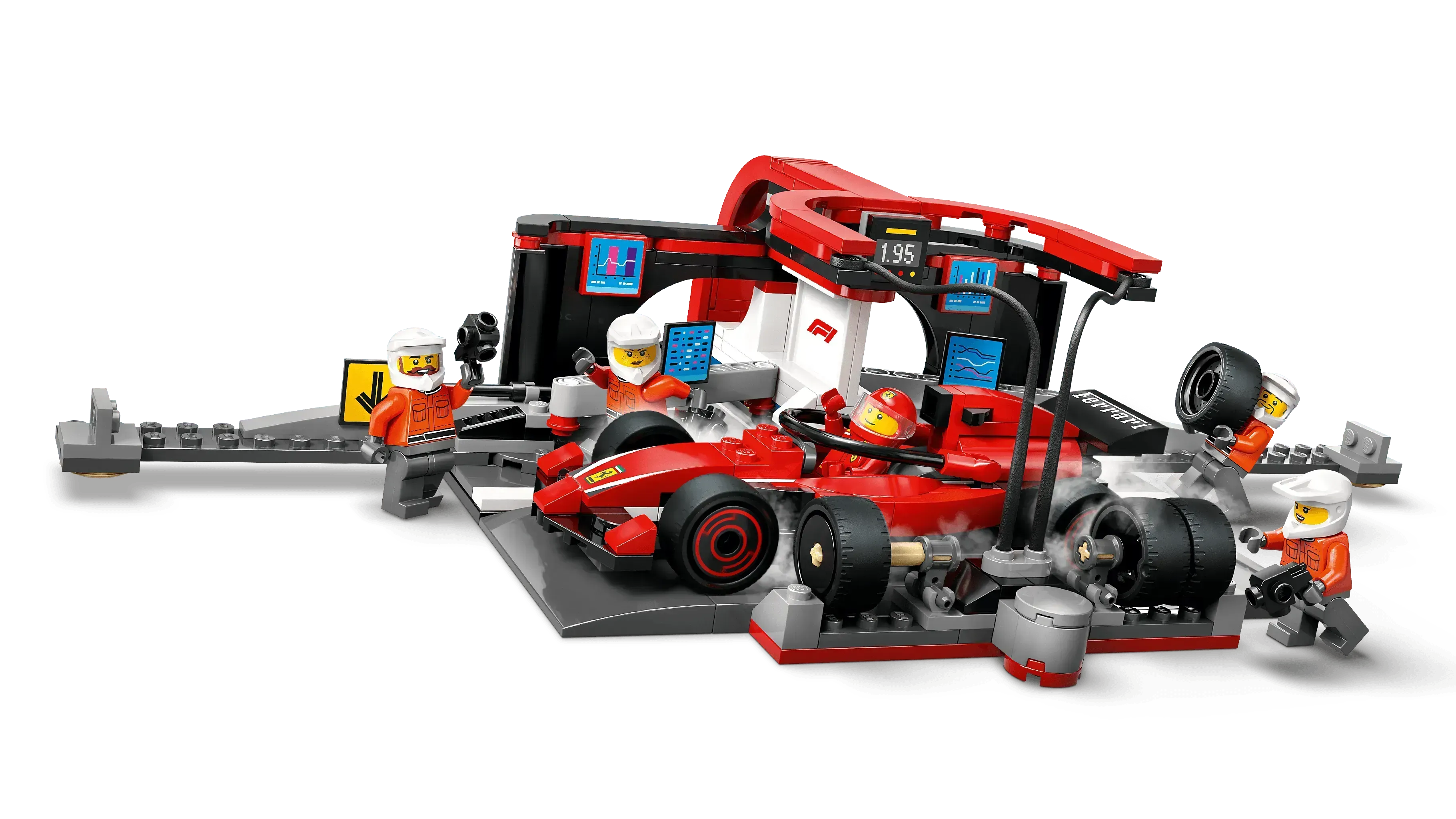 LEGO Pitcrew van de Formule 1 60443 City