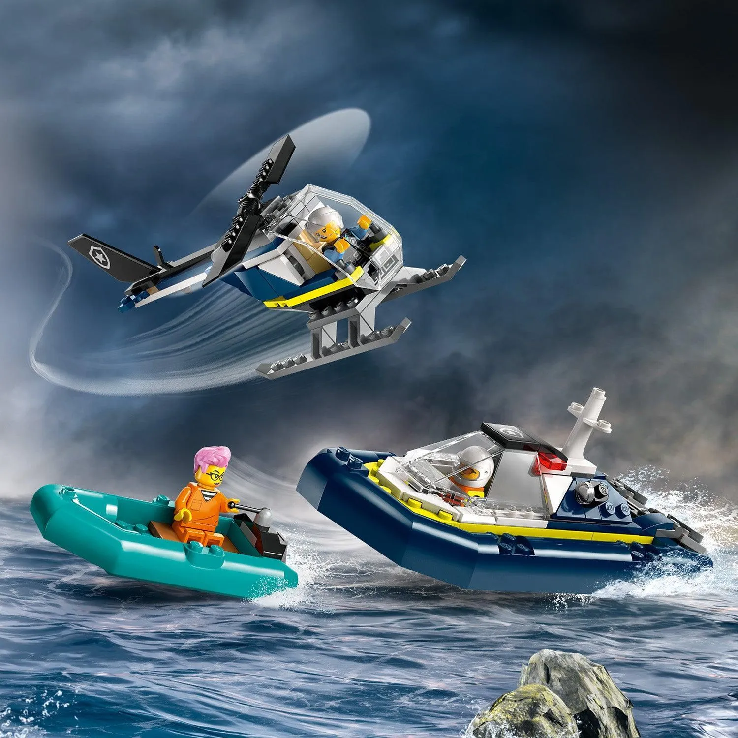 LEGO Politiebureau op het gevangeniseiland 60419 City