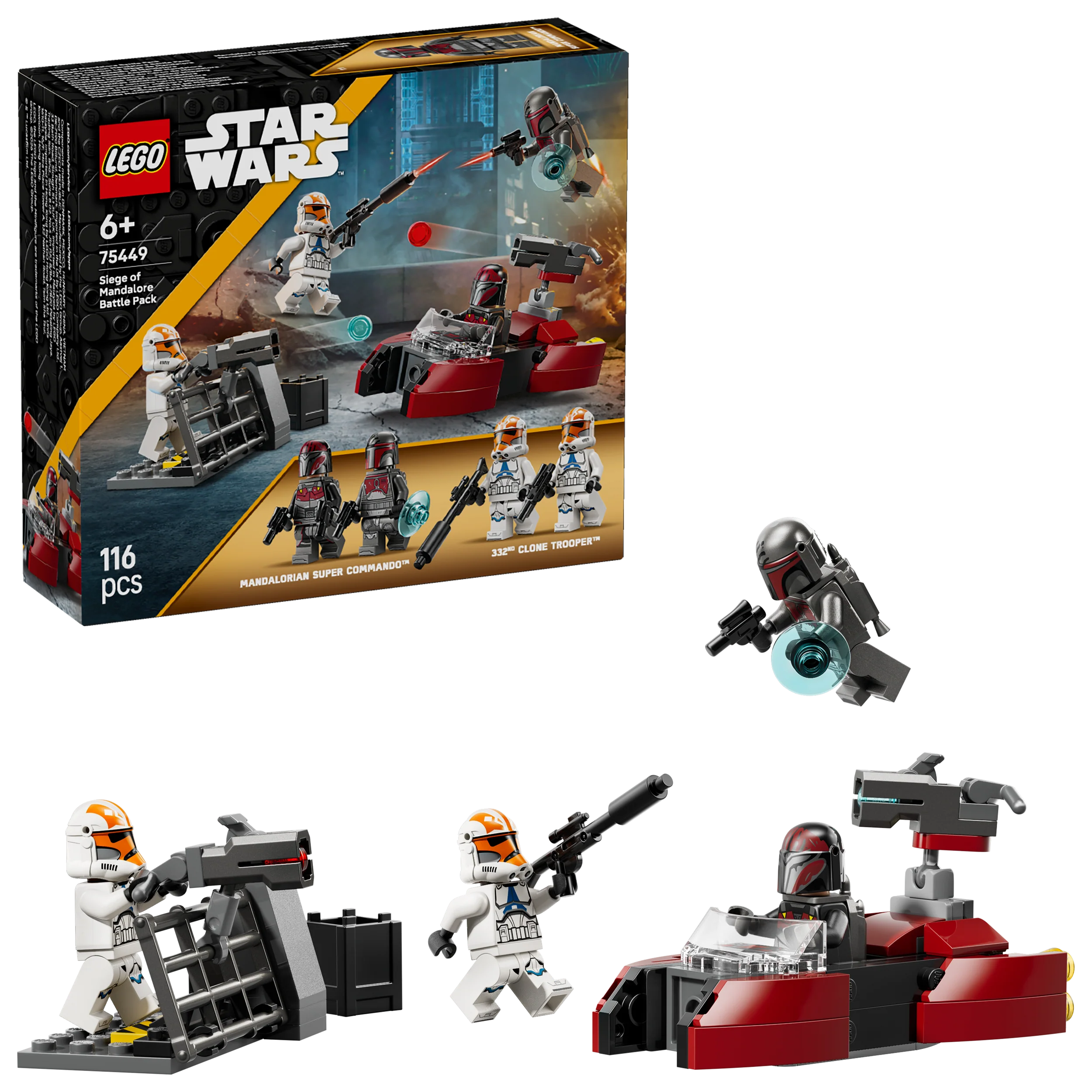 LEGO Star Wars Beleg van Mandalore Battle Pack Set 75449