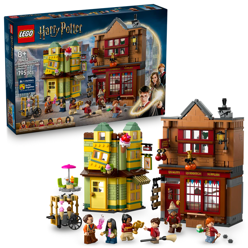 LEGO Zwik & Zwachtels Zwerkbalpaleis en ijssalon 76452 Harry Potter