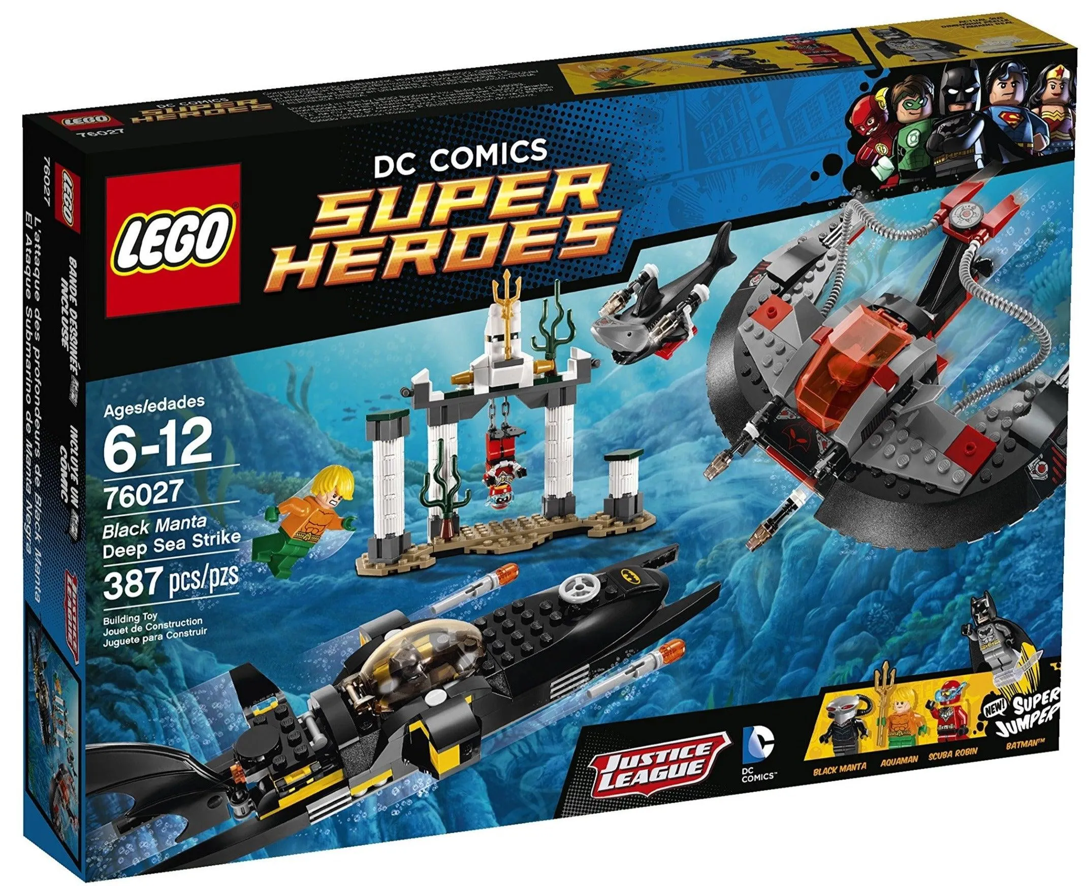 LEGO Black Manta Deep Sea Strike 76027 Batman
