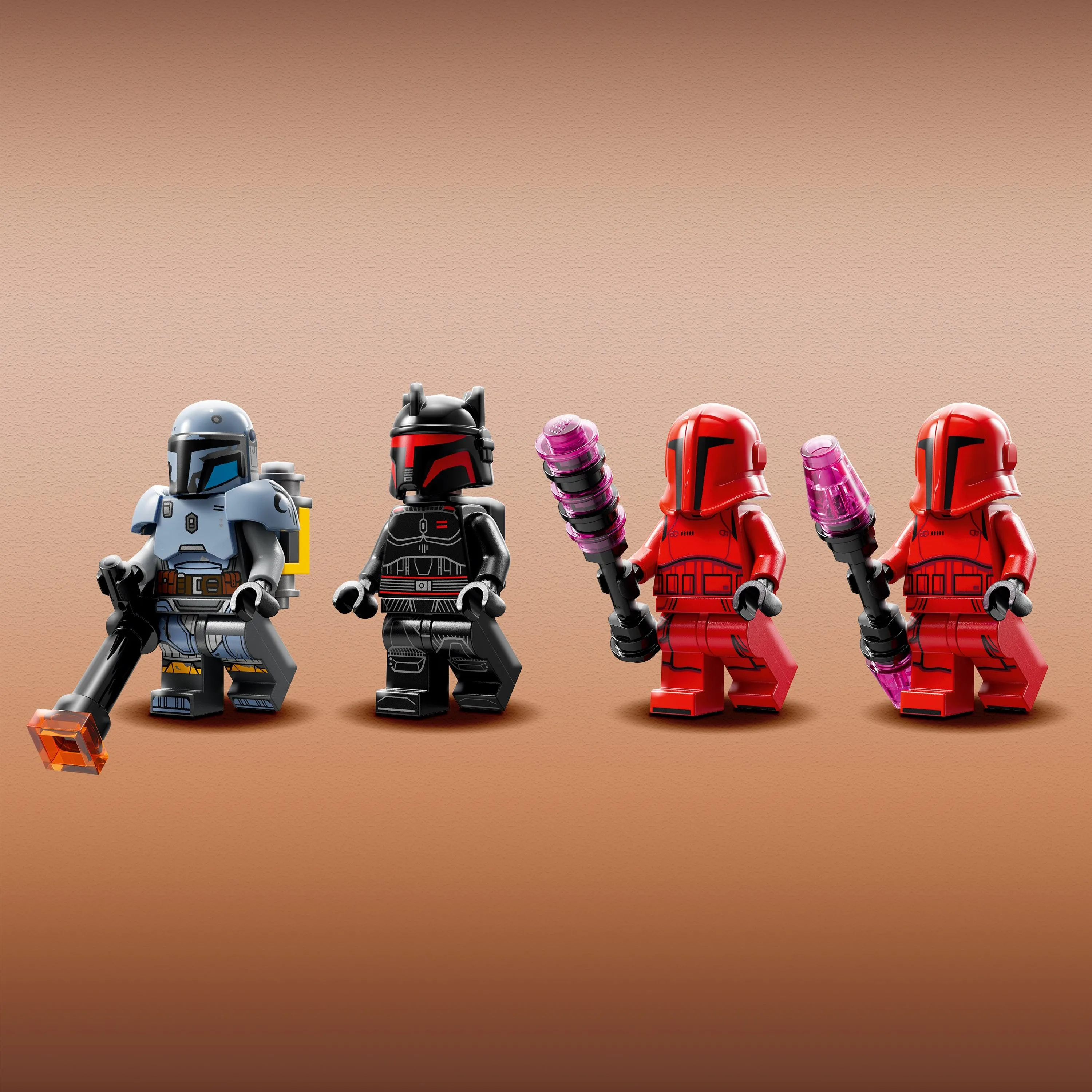 LEGO Paz Vizsla™ en Moff Gideon™ duel 75386 StarWars