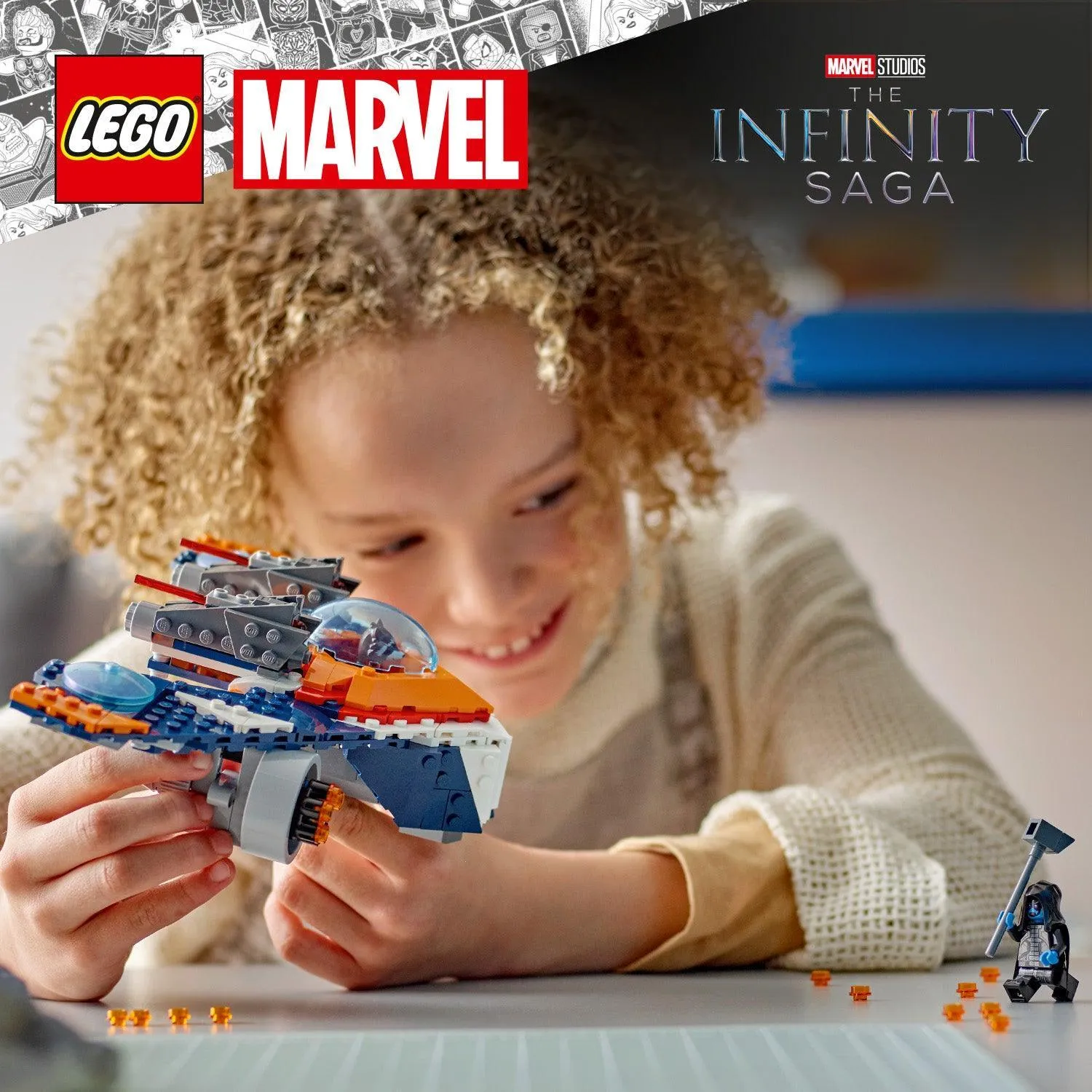 LEGO Rockets Warbird vs. Ronan 76278 Superheroes