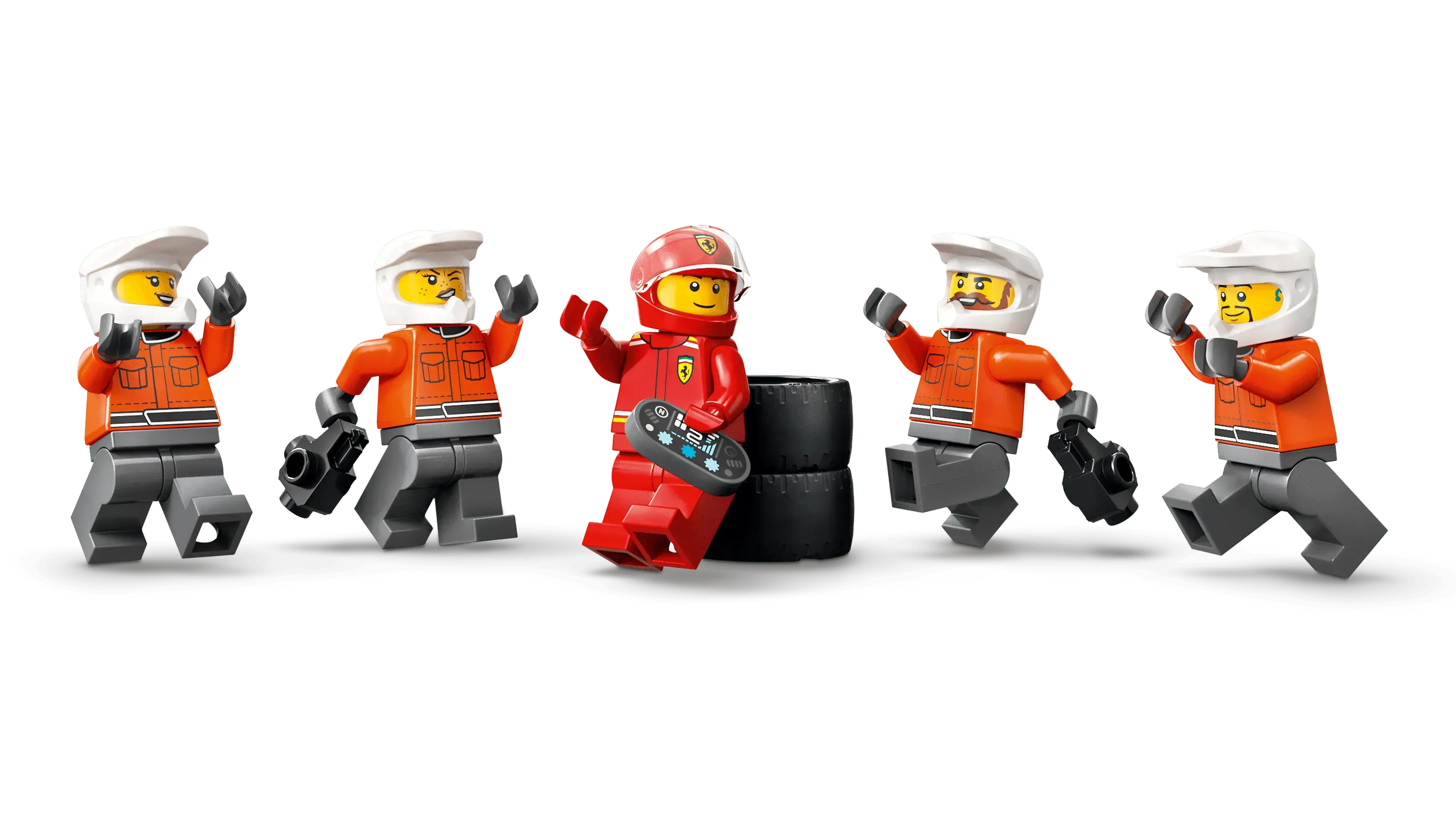 LEGO Pitcrew van de Formule 1 60443 City
