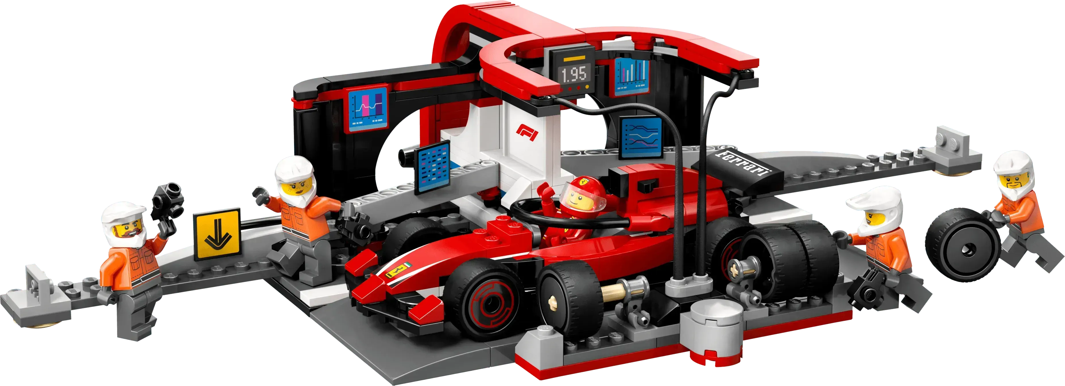 LEGO Pitcrew van de Formule 1 60443 City