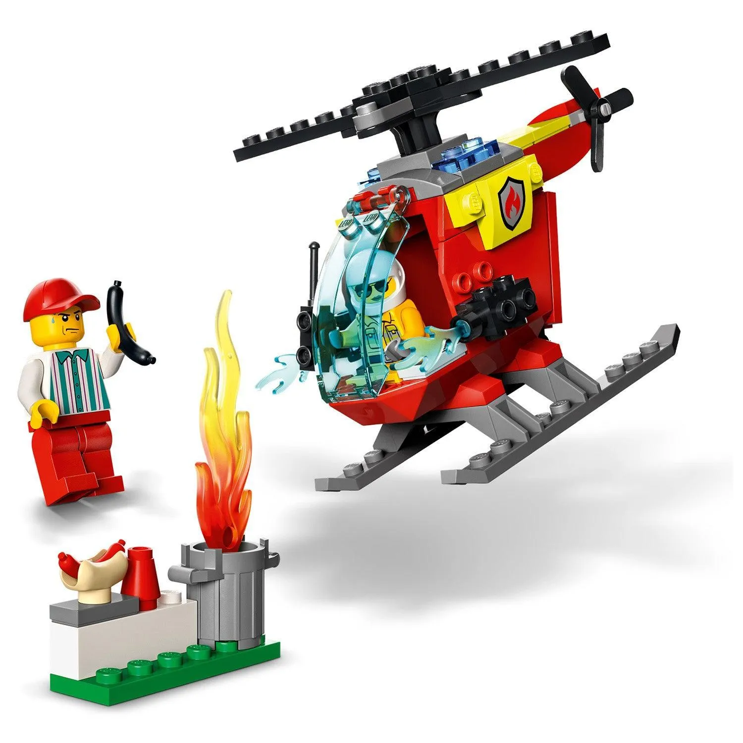 LEGO Brandweer helikopter 60318 City