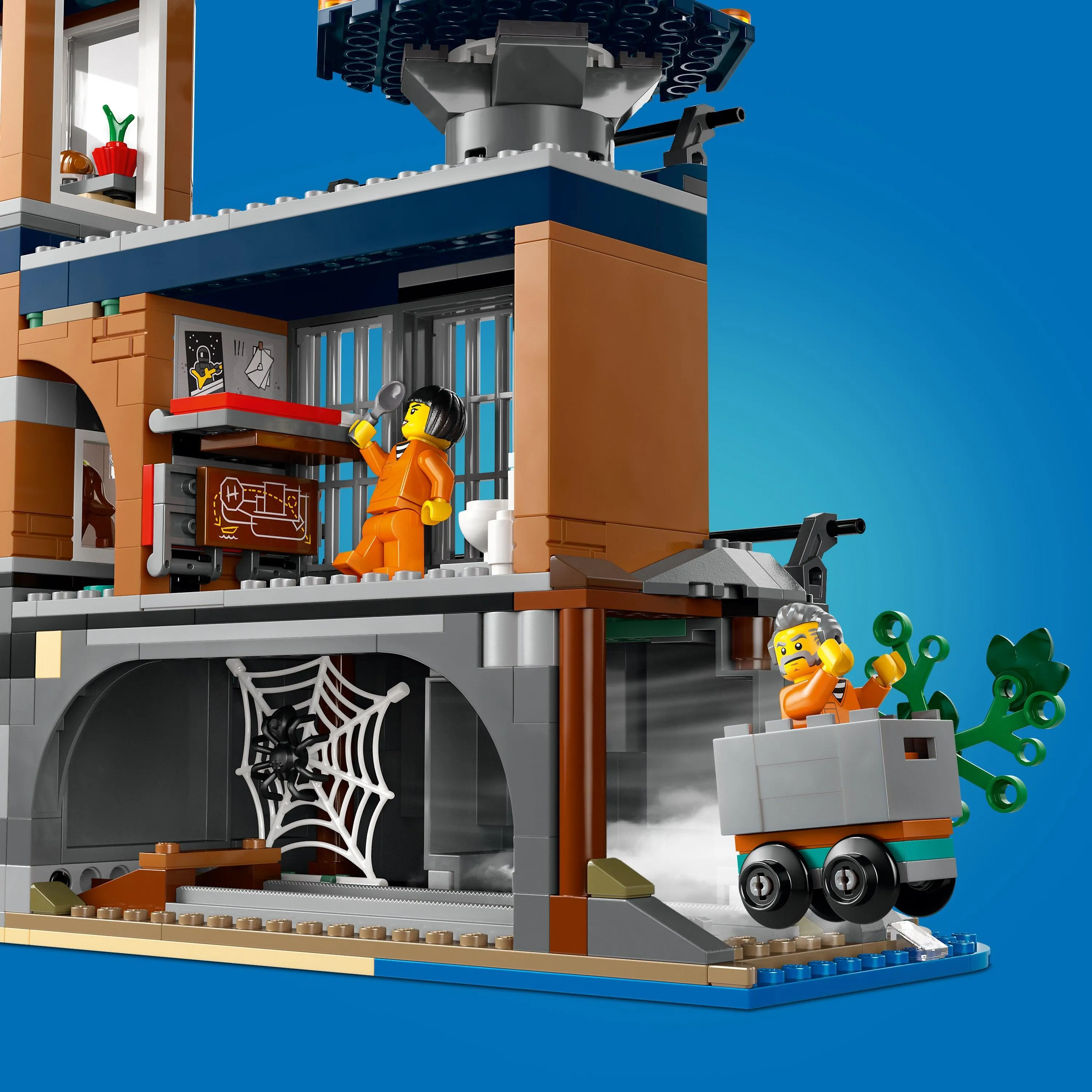 LEGO Politiebureau op het gevangeniseiland 60419 City