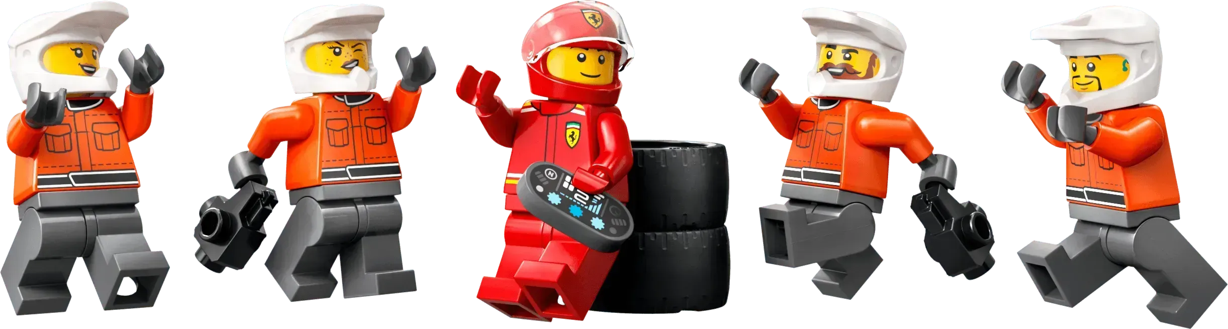 LEGO Pitcrew van de Formule 1 60443 City