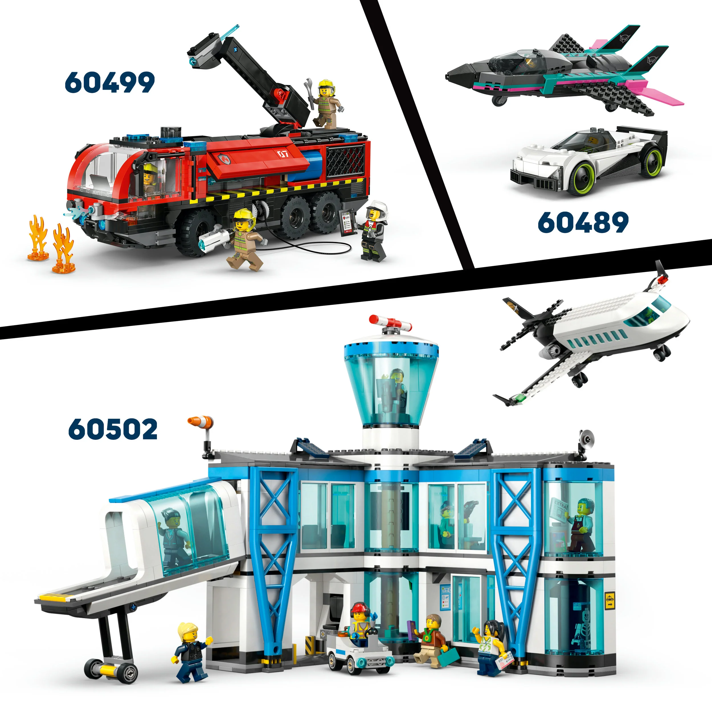 LEGO City Gele Taxi Auto Bouwpakket met Speelgoed voor Kinderen 60487