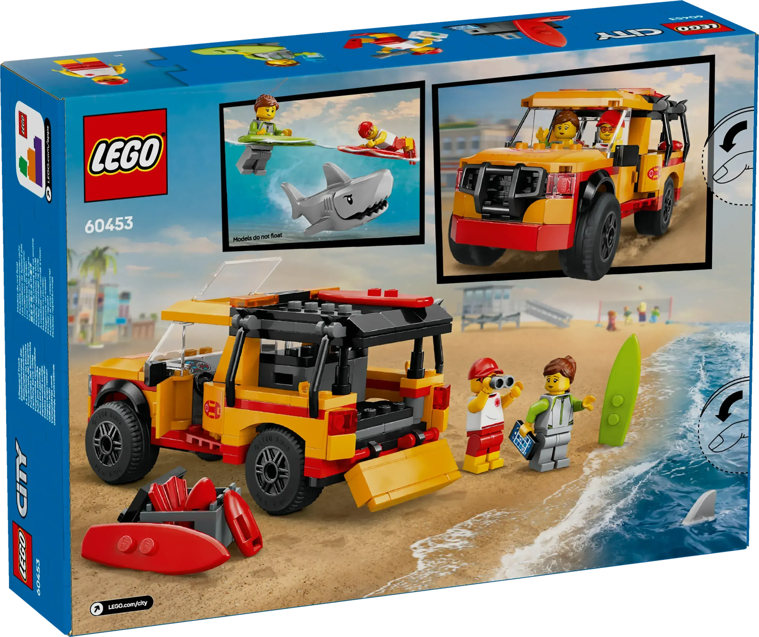 LEGO Strandwacht reddingstruck 60453 City