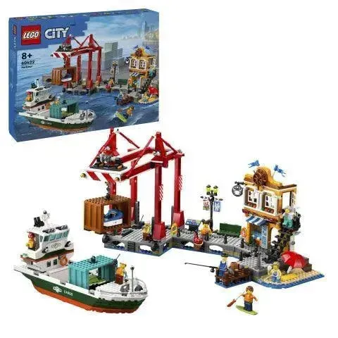 LEGO Haven met vrachtschip 60422 City