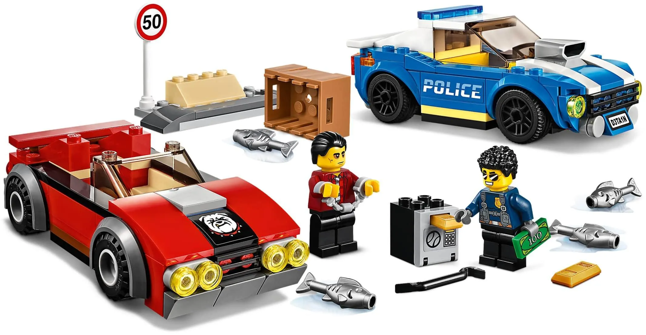 LEGO Politie arrestatie op de snelweg 60242 City