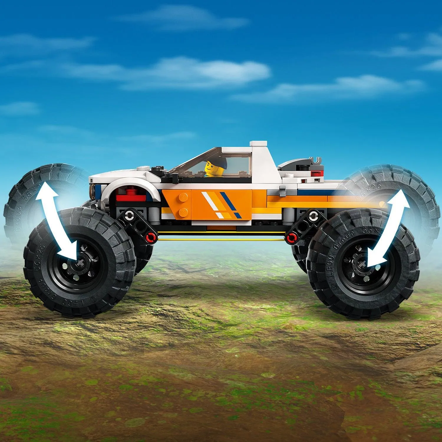 LEGO 4x4 offroad-avonturen 60387 City