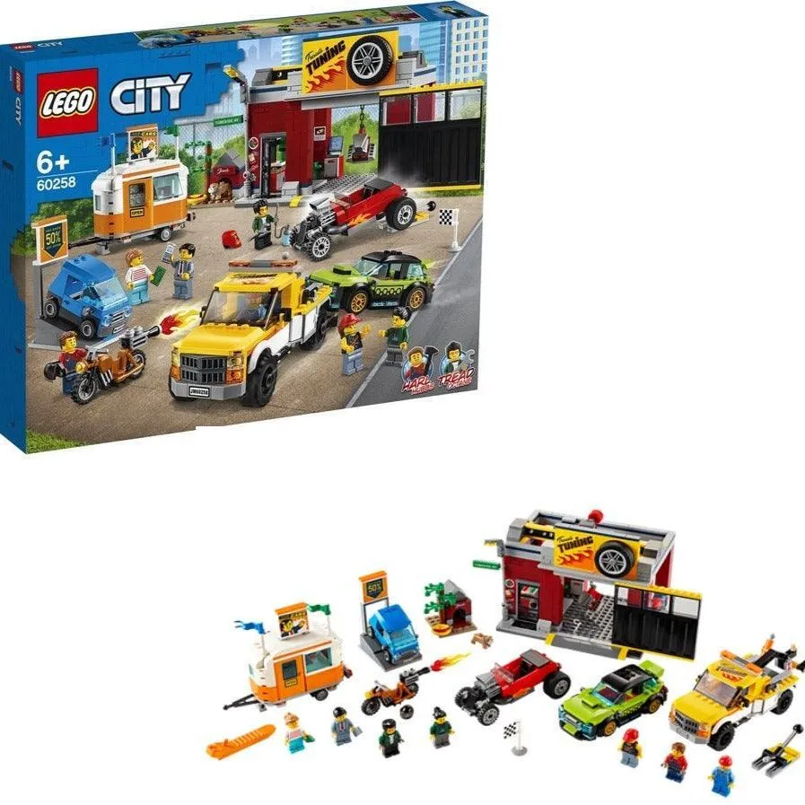 LEGO Tuning Werkplaats 60258 City