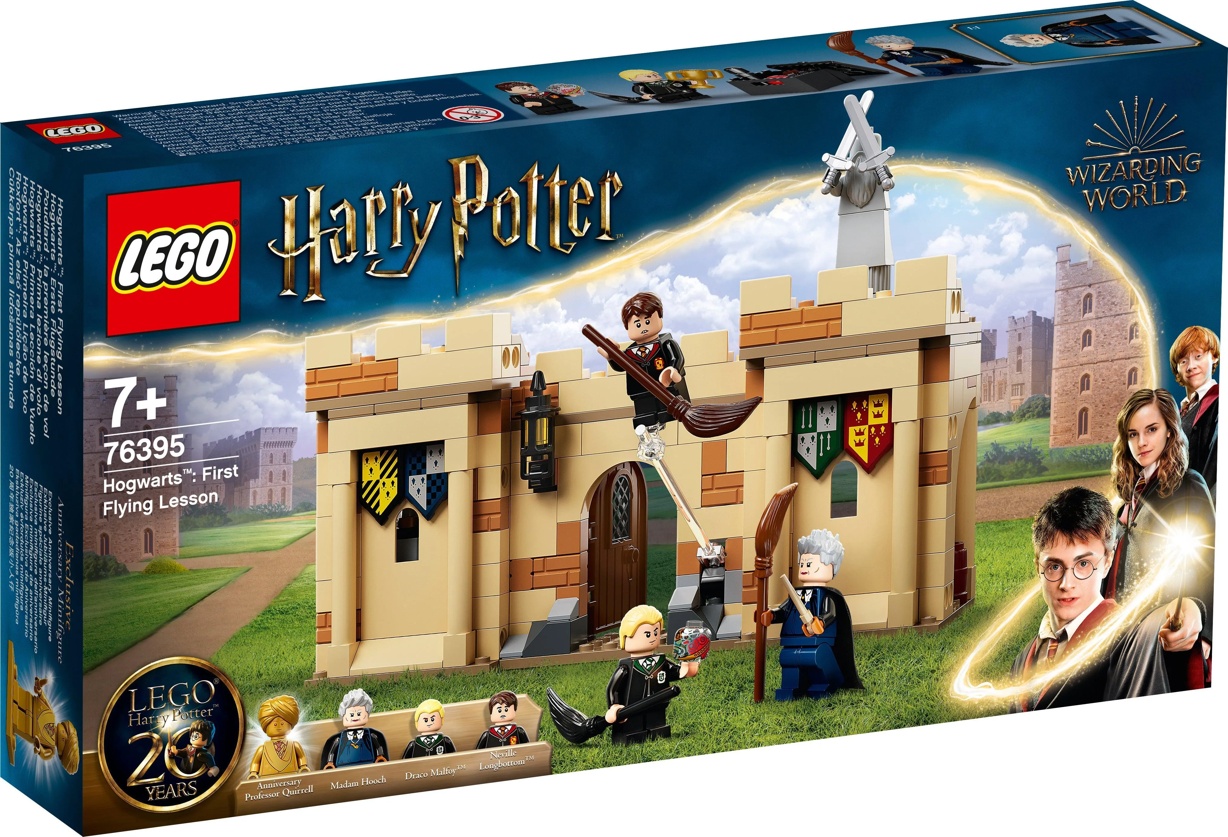 LEGO Zweinstein Eerste vliegles 76395 Harry Potter