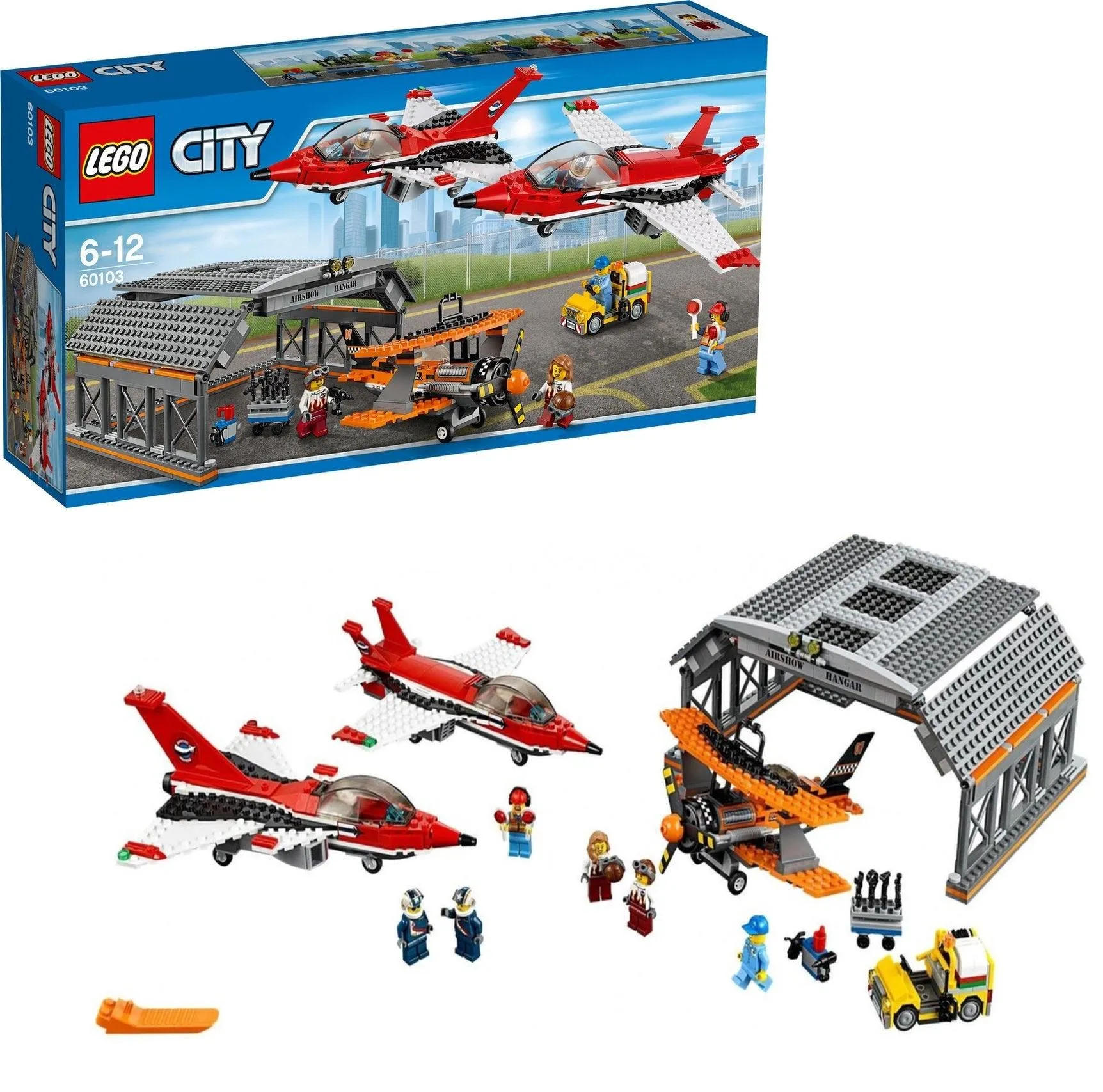 LEGO Vliegveld Luchtacrobatiek show 60103 City