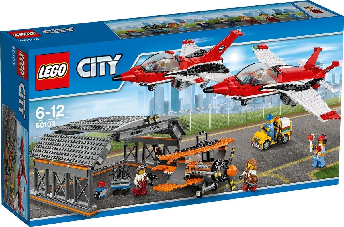 LEGO Vliegveld Luchtacrobatiek show 60103 City