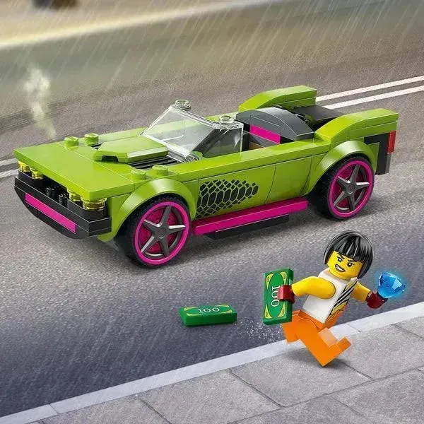 LEGO Politieauto en Muscle Car-achtervolging 60415 City