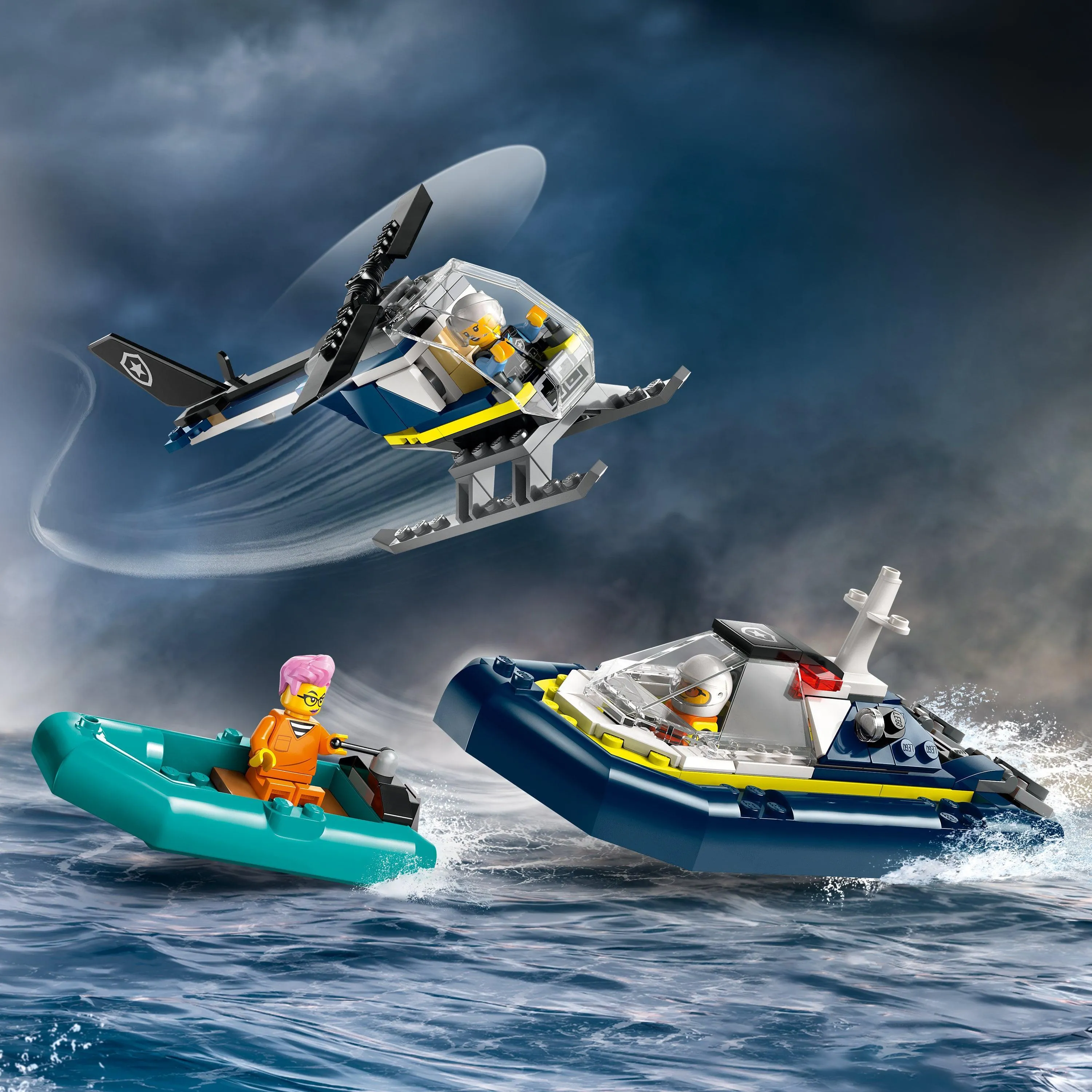 LEGO Politiebureau op het gevangeniseiland 60419 City