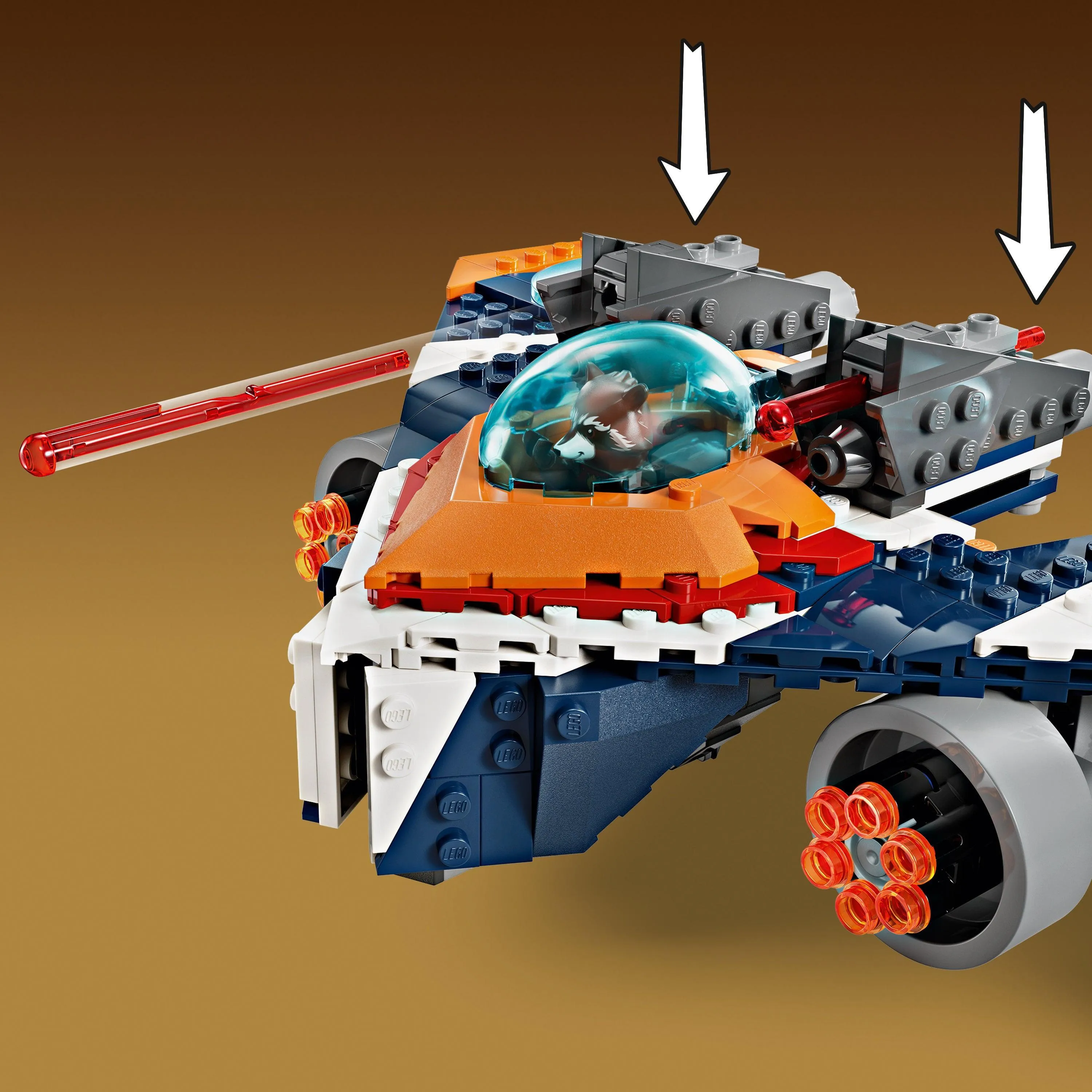 LEGO Rockets Warbird vs. Ronan 76278 Superheroes