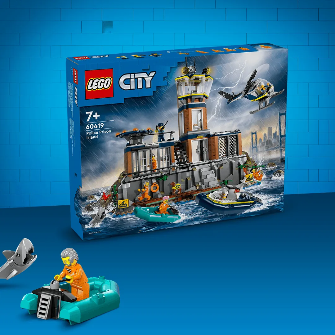LEGO Politiebureau op het gevangeniseiland 60419 City