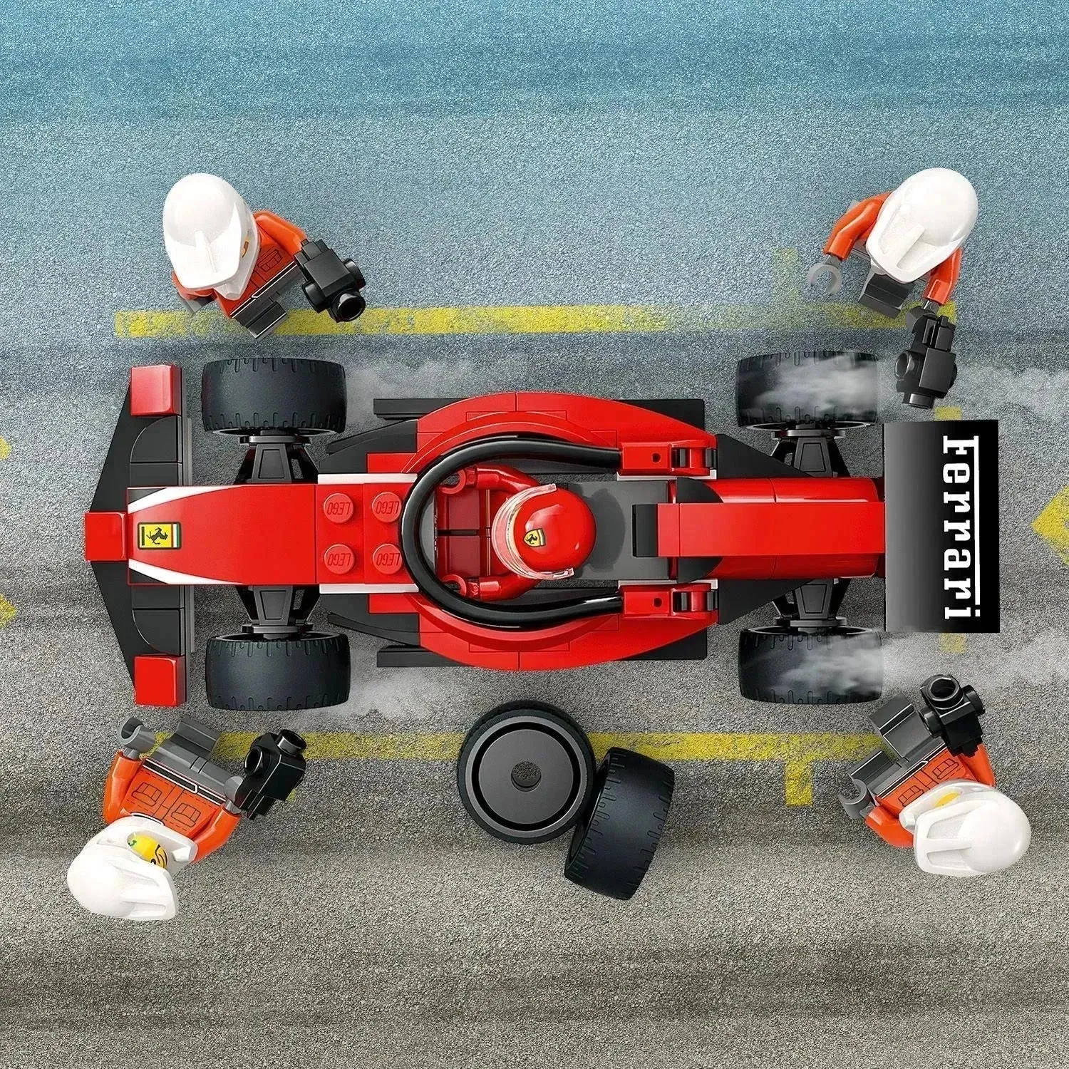 LEGO Pitcrew van de Formule 1 60443 City