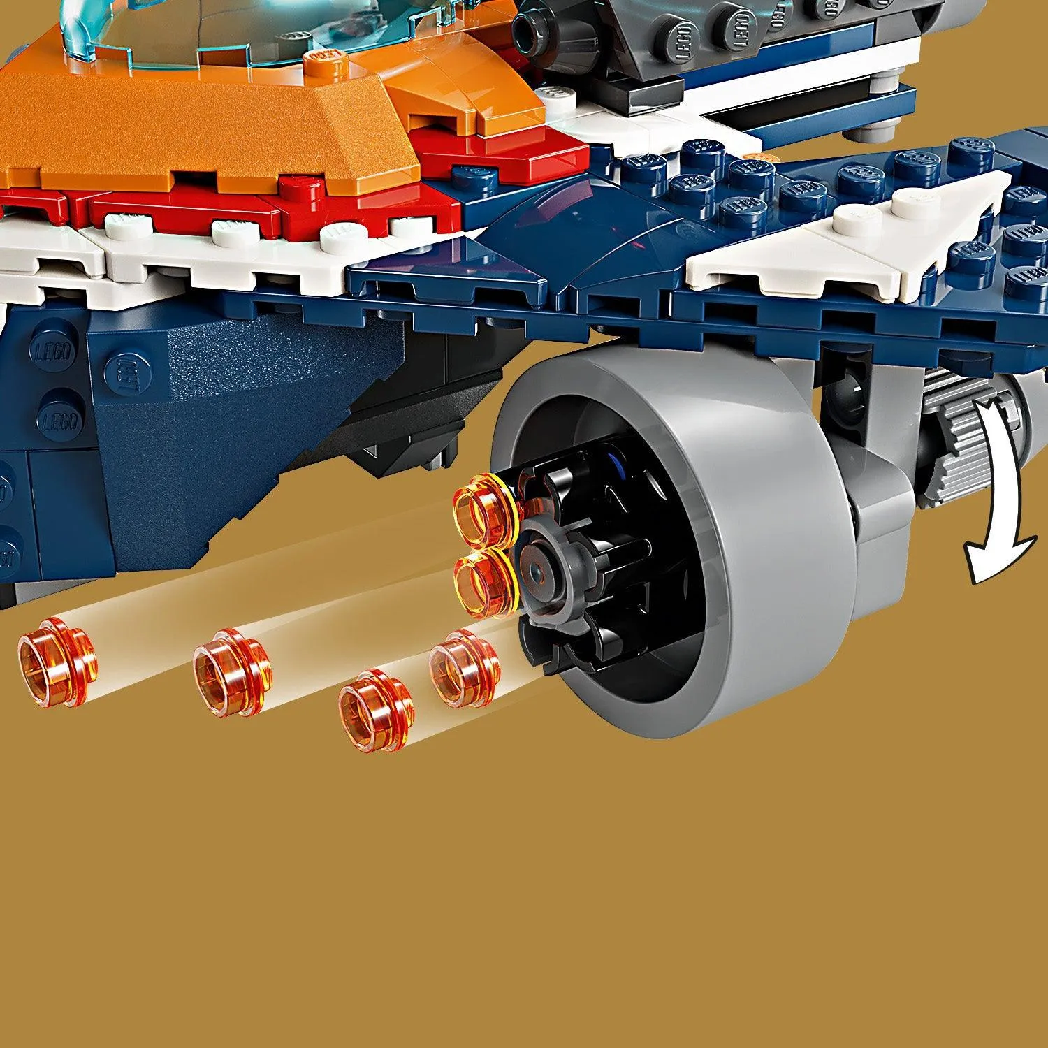 LEGO Rockets Warbird vs. Ronan 76278 Superheroes
