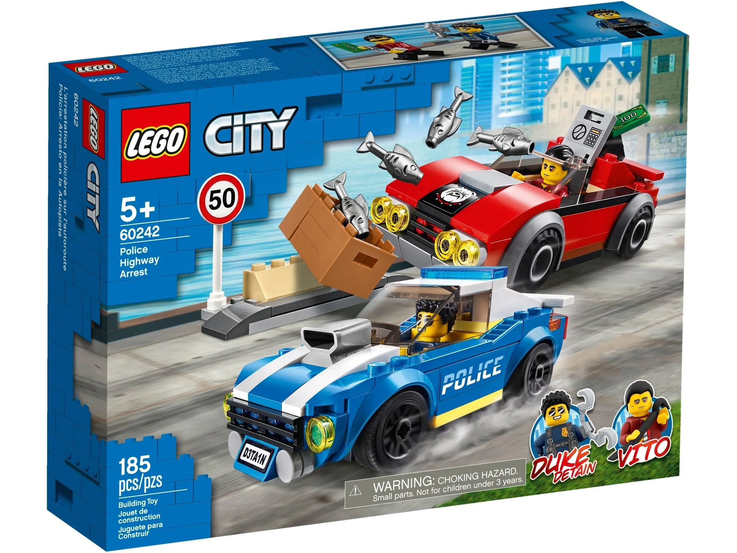 LEGO Politie arrestatie op de snelweg 60242 City
