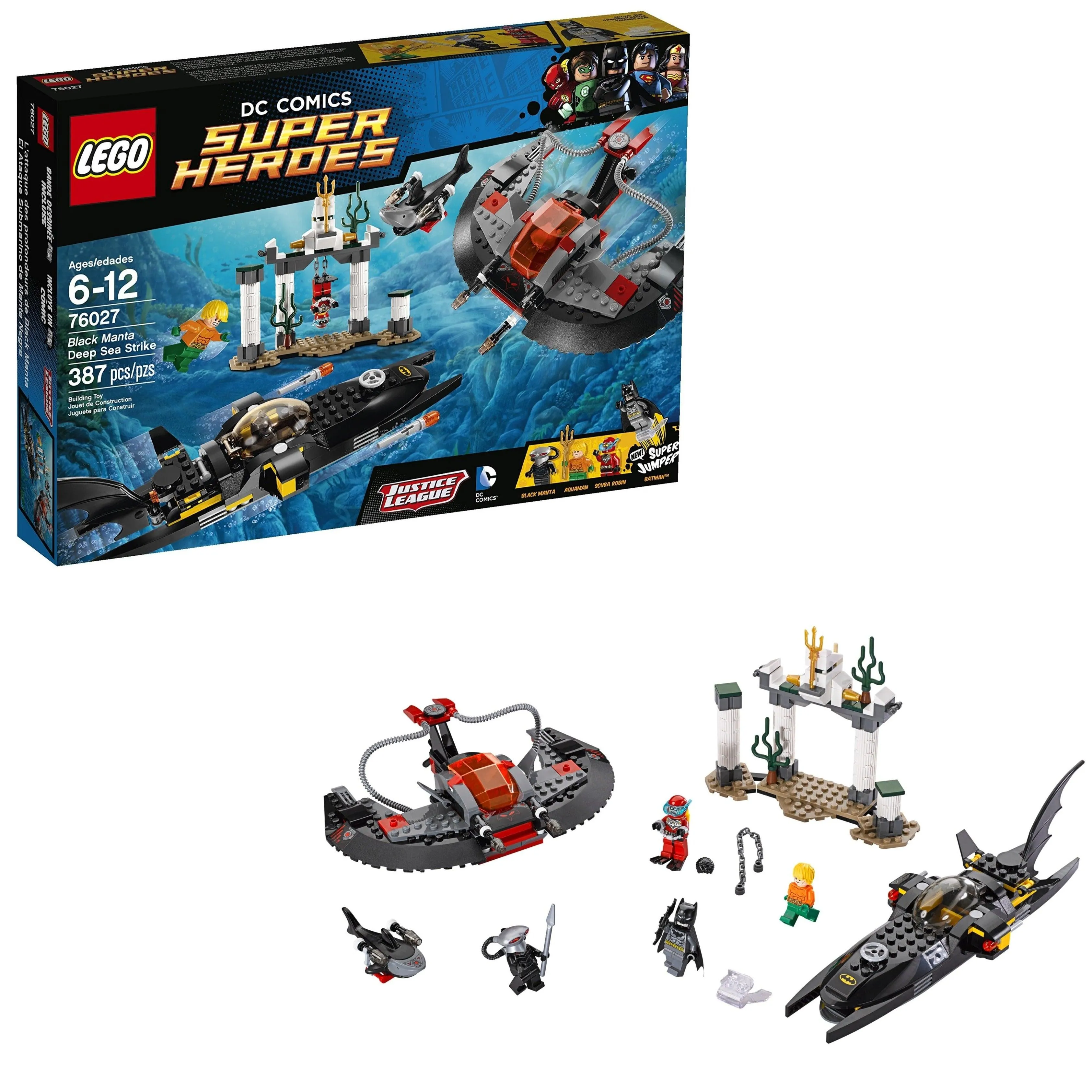 LEGO Black Manta Deep Sea Strike 76027 Batman