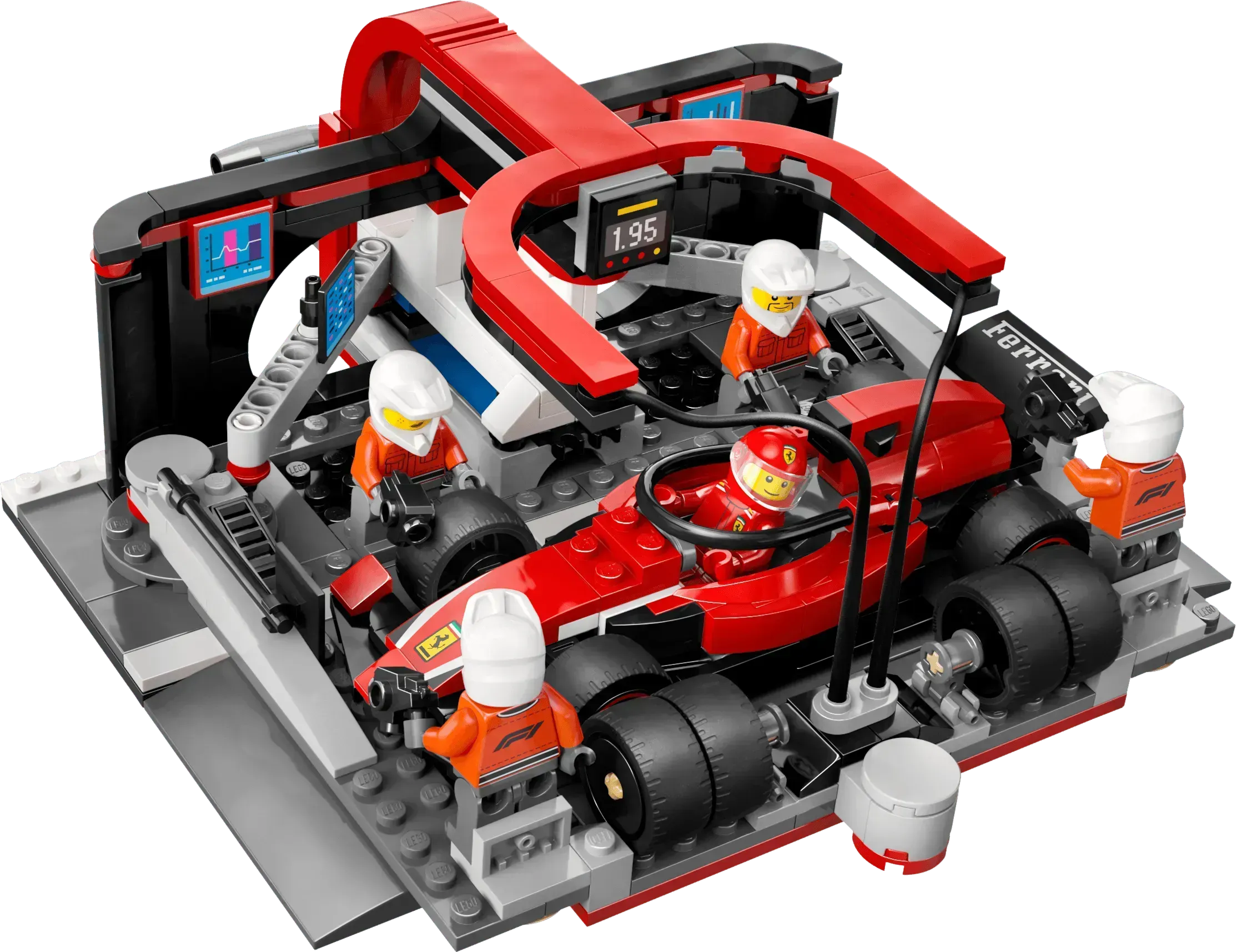 LEGO Pitcrew van de Formule 1 60443 City