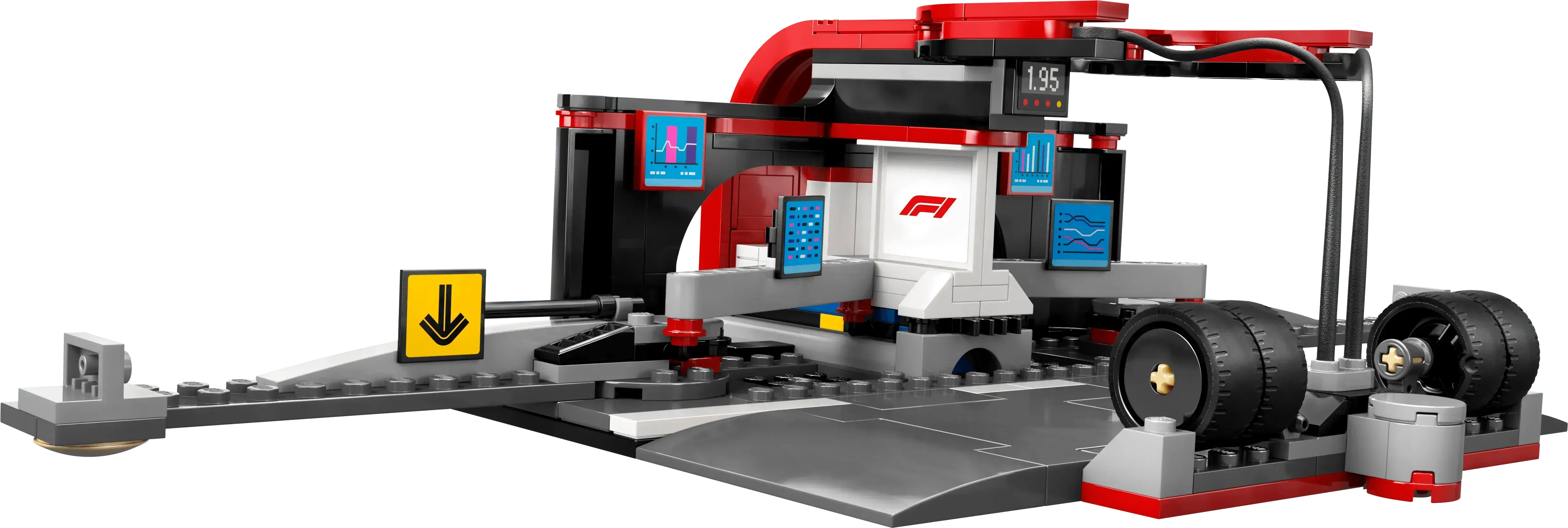 LEGO Pitcrew van de Formule 1 60443 City