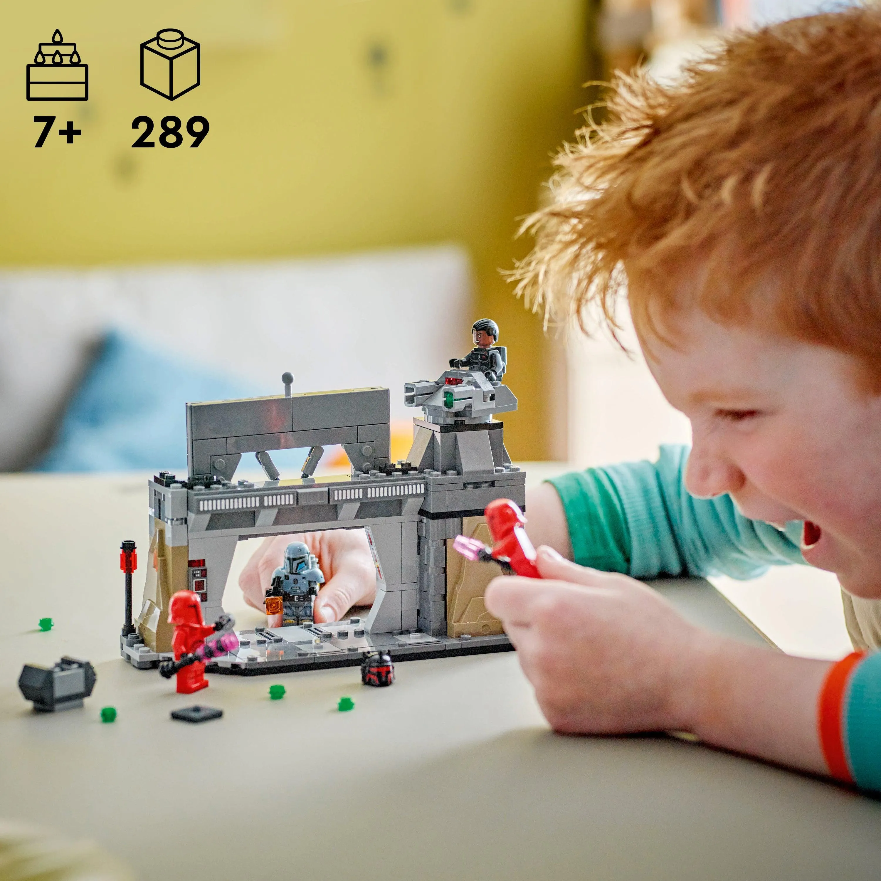 LEGO Paz Vizsla™ en Moff Gideon™ duel 75386 StarWars