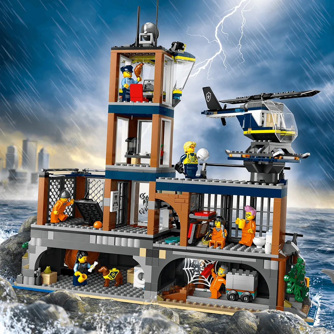 LEGO Politiebureau op het gevangeniseiland 60419 City