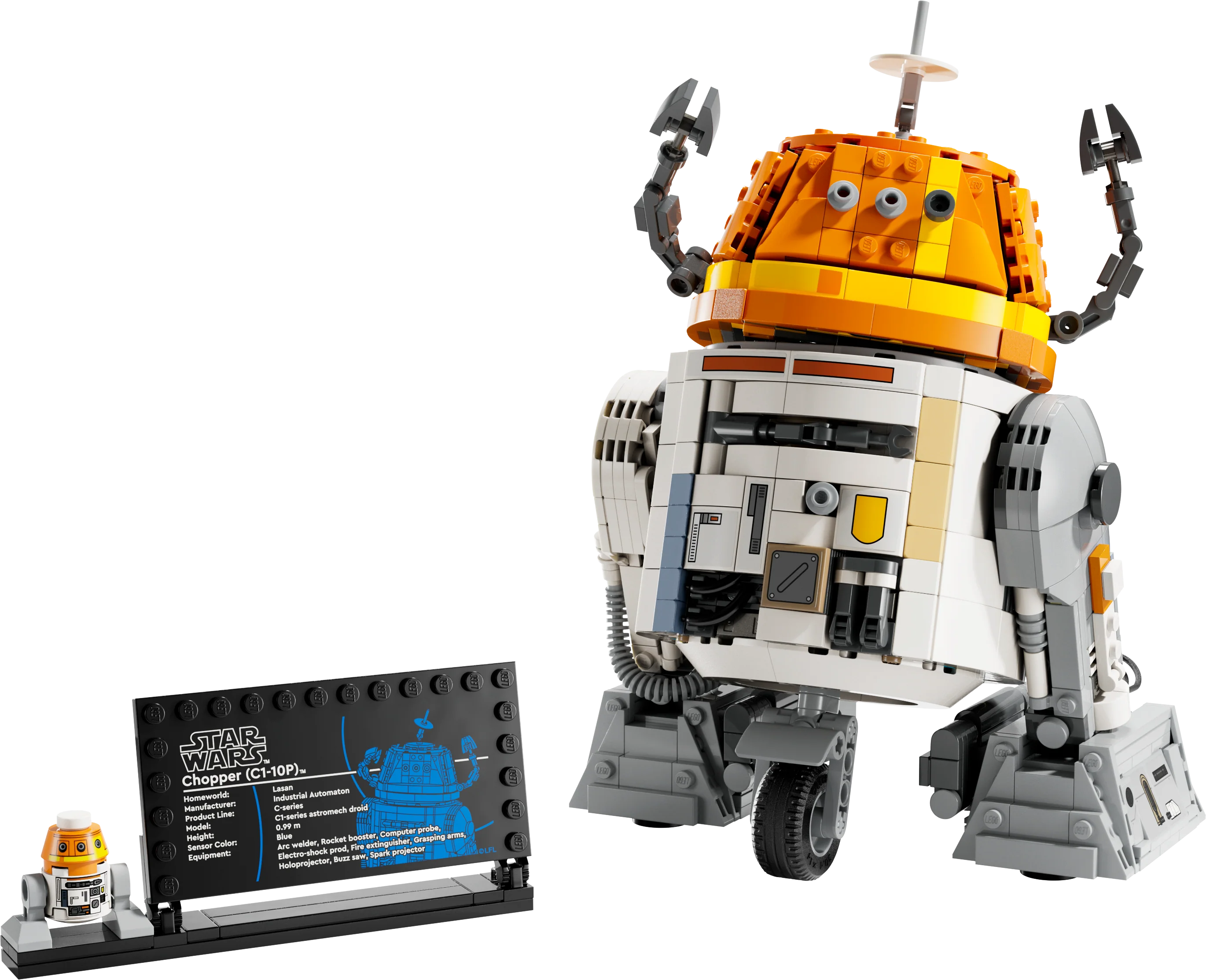 LEGO Chopper (C1-10P)™ Astromech Droid 75416 StarWars